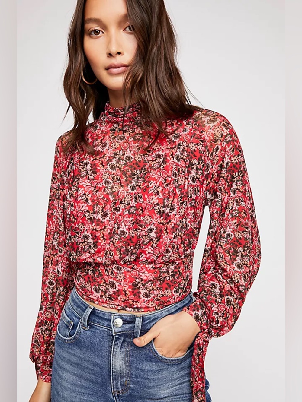 Free people all dolled up top